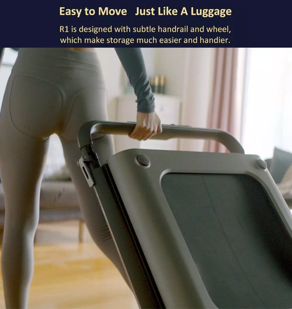 Hot Xiaomi KingSmith WalkingPad R1 Pro Treadmill Smart Folding Walking Pad R1 PRO Home Walking Running Fitness Machine in Stock