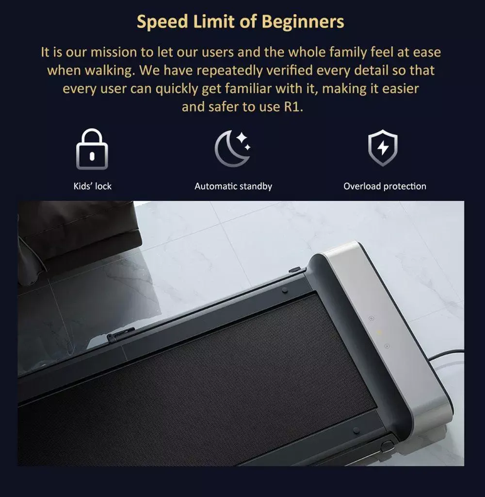 Hot Xiaomi Kingsmith Walkingpad R1 Pro Treadmill Smart Folding Walking Pad R1 Pro Home Walking Runni