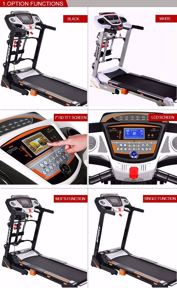 Lijiujia indoor sports gym equipment mechanical on sale treadmill cheap treadmill with massage belt 