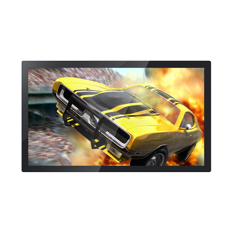 wholesale Ultra thin 4k hd lcd smart tv wall mounted digital signage for financial industry