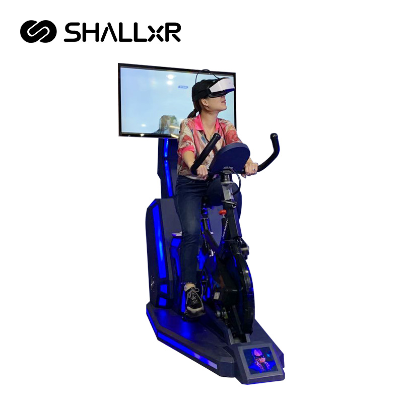 ShallxR Amusement Ride Games Spinning Fitness Sports Virtual Reality Bicycle Treadmill Motorbike Rac
