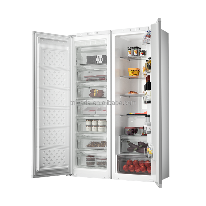 EU Home Appliance home fridges and deep freezers frost free build in refrigerator