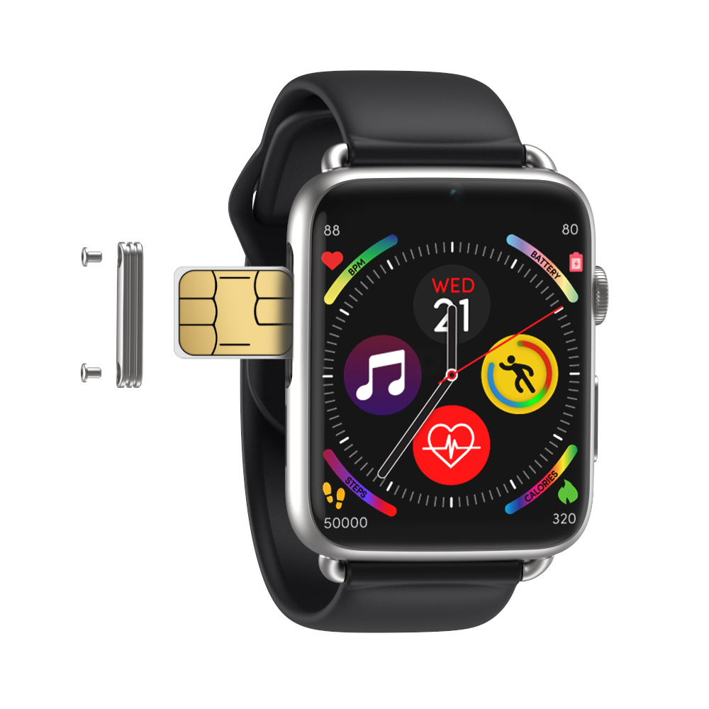 New 4G Smart Watch Sim Card Built Programmable 1.88 inch BLE Luxury Android 7.1 Smart Watch DM20 GPS